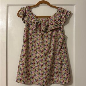 Liberty of London Floral Multicolor Blouse